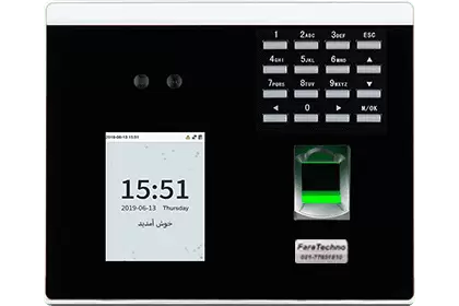 دستگاه حضور و غیاب XF100 فراتکنو